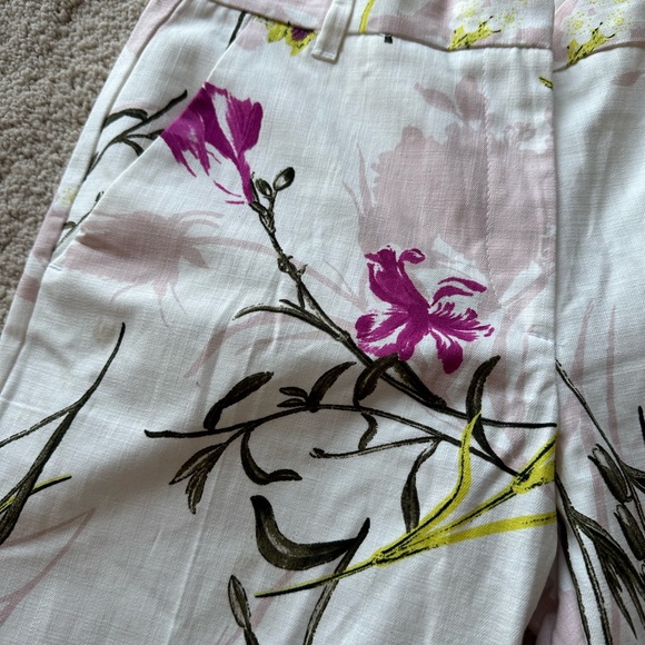 Brand New River Island Patterned Trousers - Size 6 - Picture 2 of 5